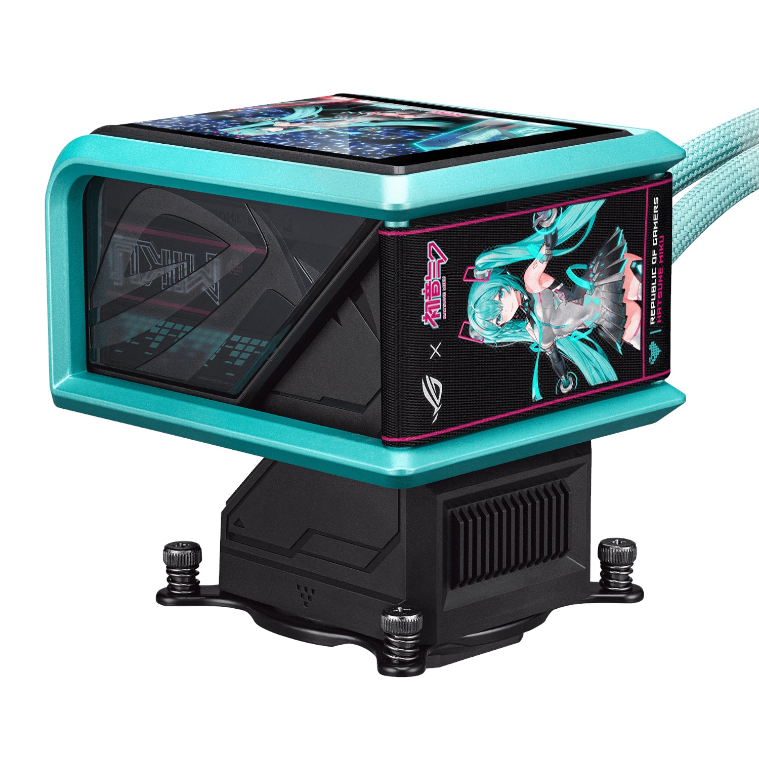 Asus ROG RYUO IV 360mm ARGB AIO Liquid Cooler Hatsune Miku Edition-3