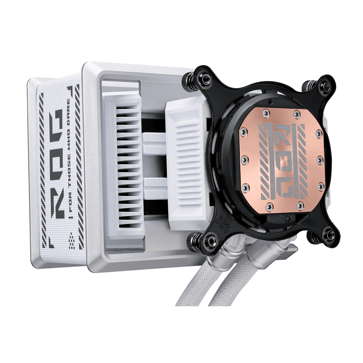 ASUS ROG Ryuo IV SLC 360 ARGB White Edition 360MM Liquid CPU Cooler - White-6