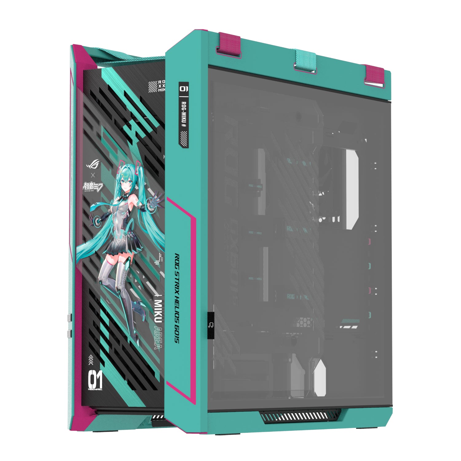 Asus ROG Strix Helios II E-ATX Gaming Chassis Hatsune Miku Edition-1