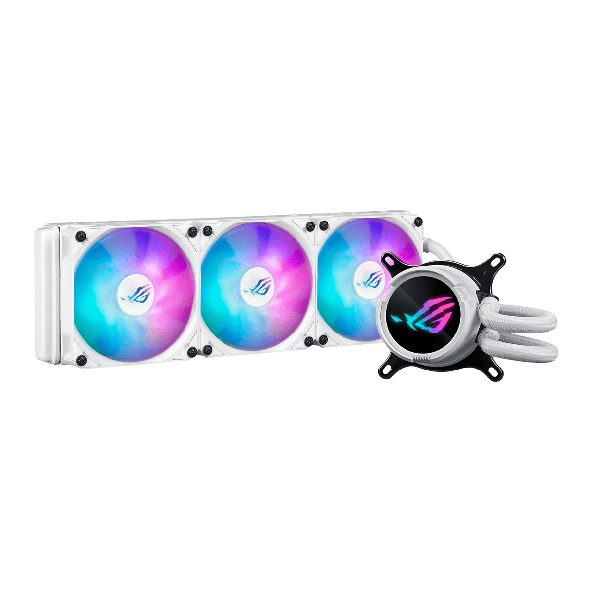 ASUS ROG Strix LC III 360mm ARGB White Edition Liquid CPU Cooler-1