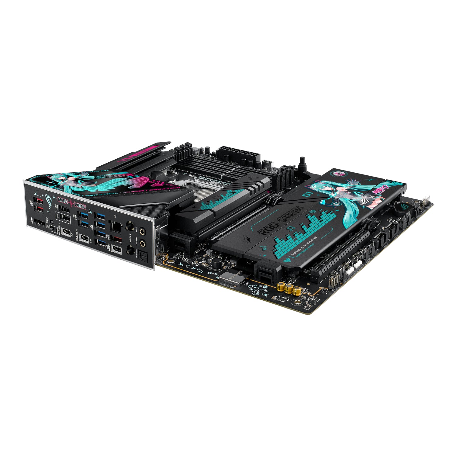 Asus ROG Strix X870E-H Gaming Wi-Fi 7 AM5 ATX Hatsune Miku Edition Motherboard-5