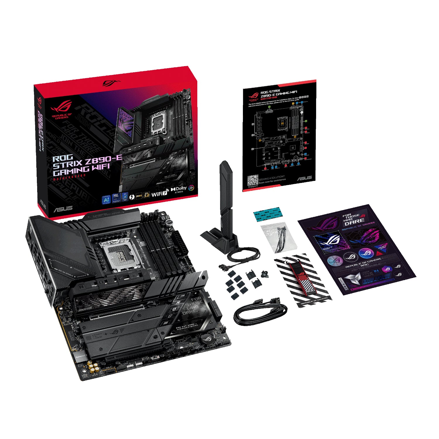 Asus ROG Strix Z890-E Gaming WIFI Intel LGA1851 ATX Gaming Motherboard-5