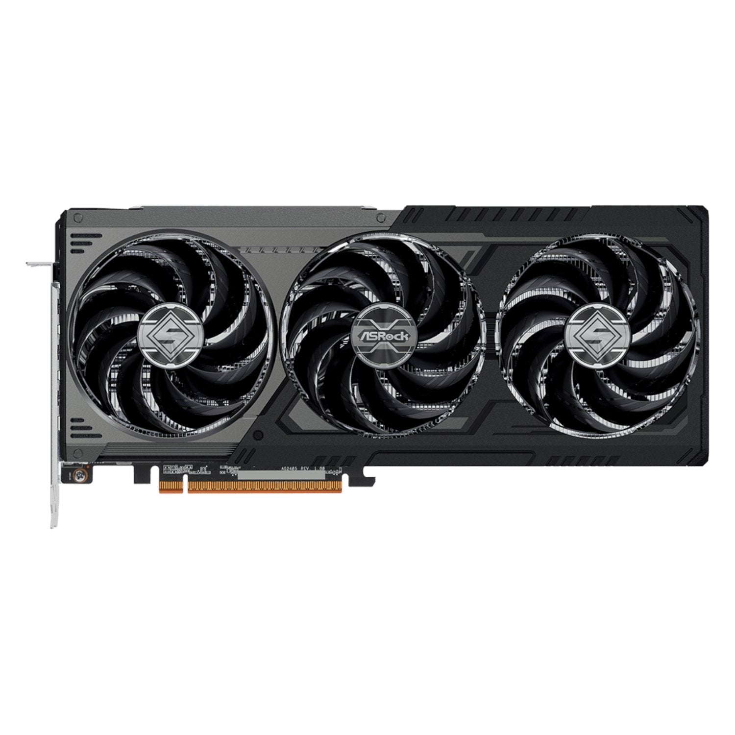 ASRock Radeon RX9070 XT Steel Legend Dark 16GB Graphics Card-1