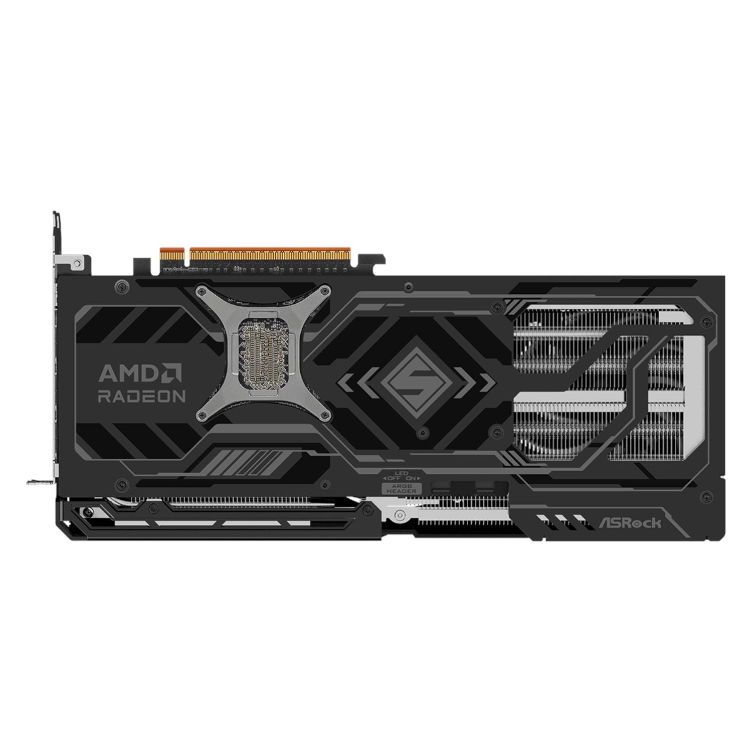 ASRock Radeon RX9070 XT Steel Legend Dark 16GB Graphics Card-5