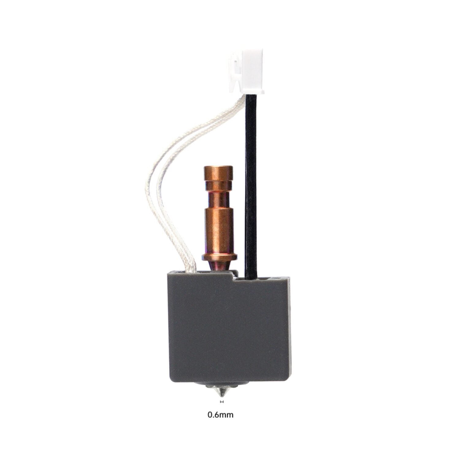 Anycubic S1 Hotend All Metal Hardened Steel 0.6mm Nozzle-0