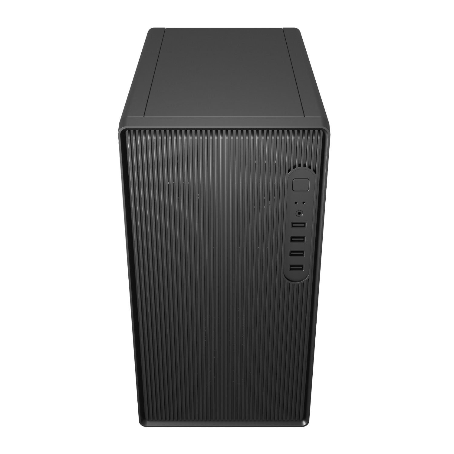 FSP S120 M-ATX Mid Tower Desktop Chassis - Black-3