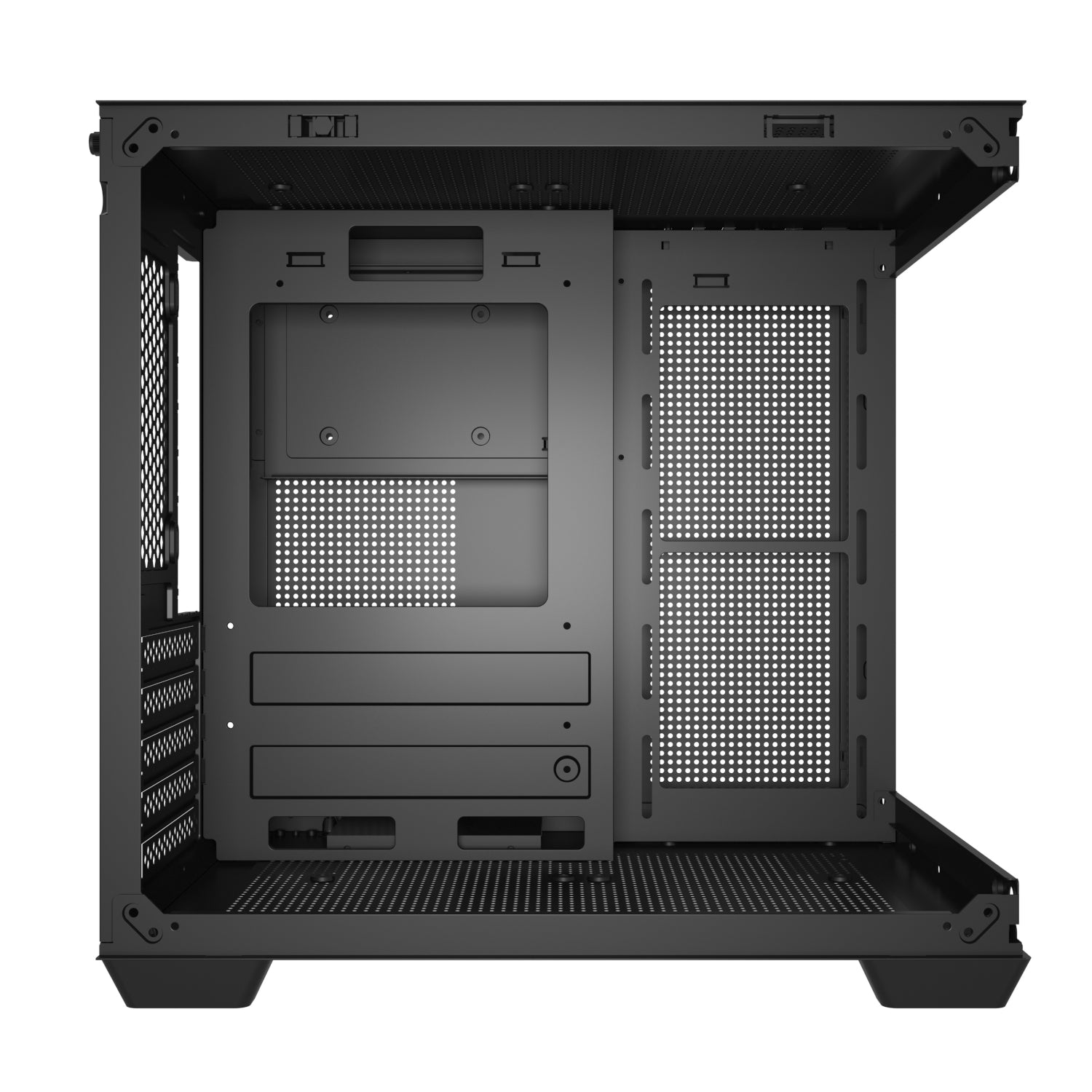 FSP S140 M-ATX Mid Tower Gaming Chassis - Black-2