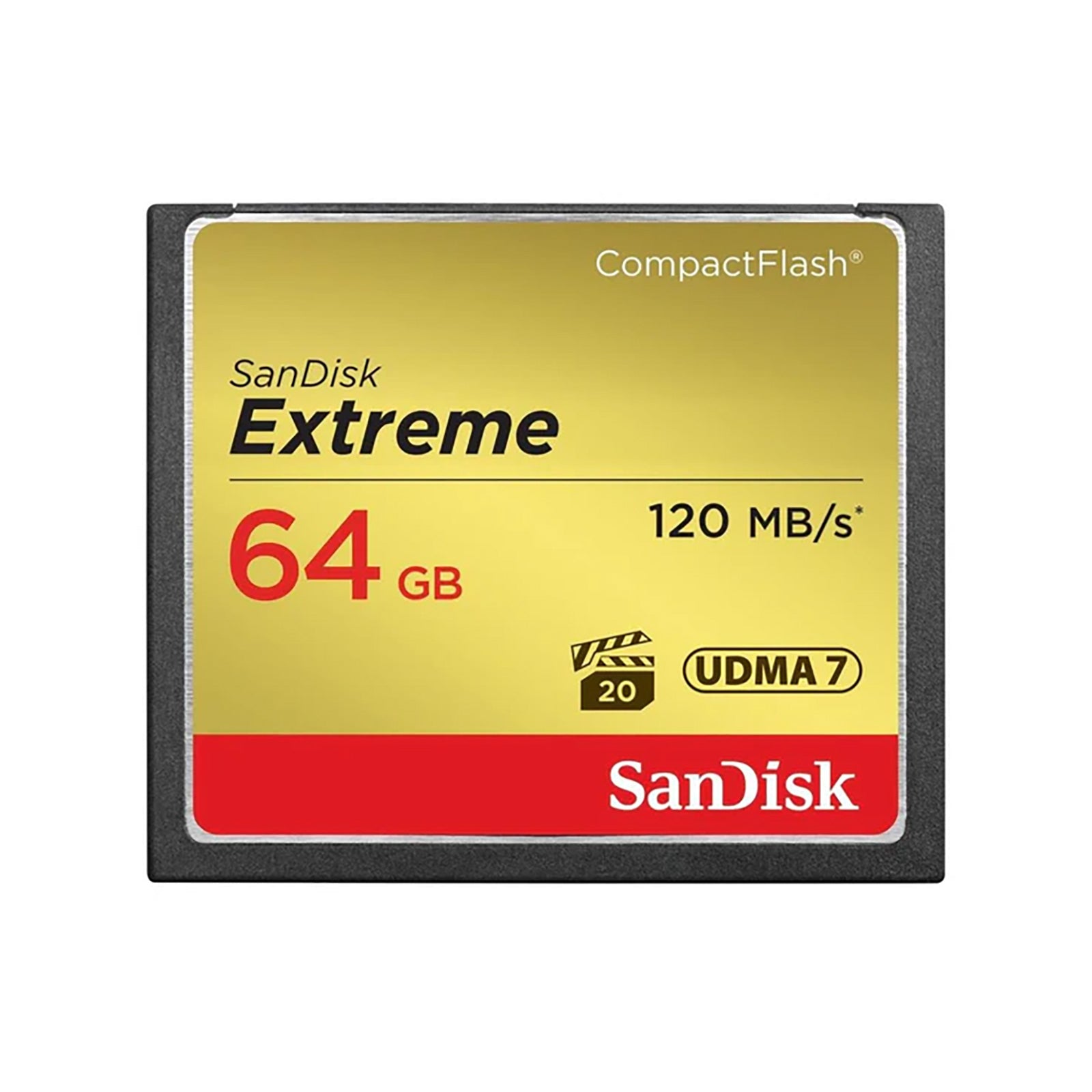 SanDisk Extreme Compact 64GB Flash Memory Card-0