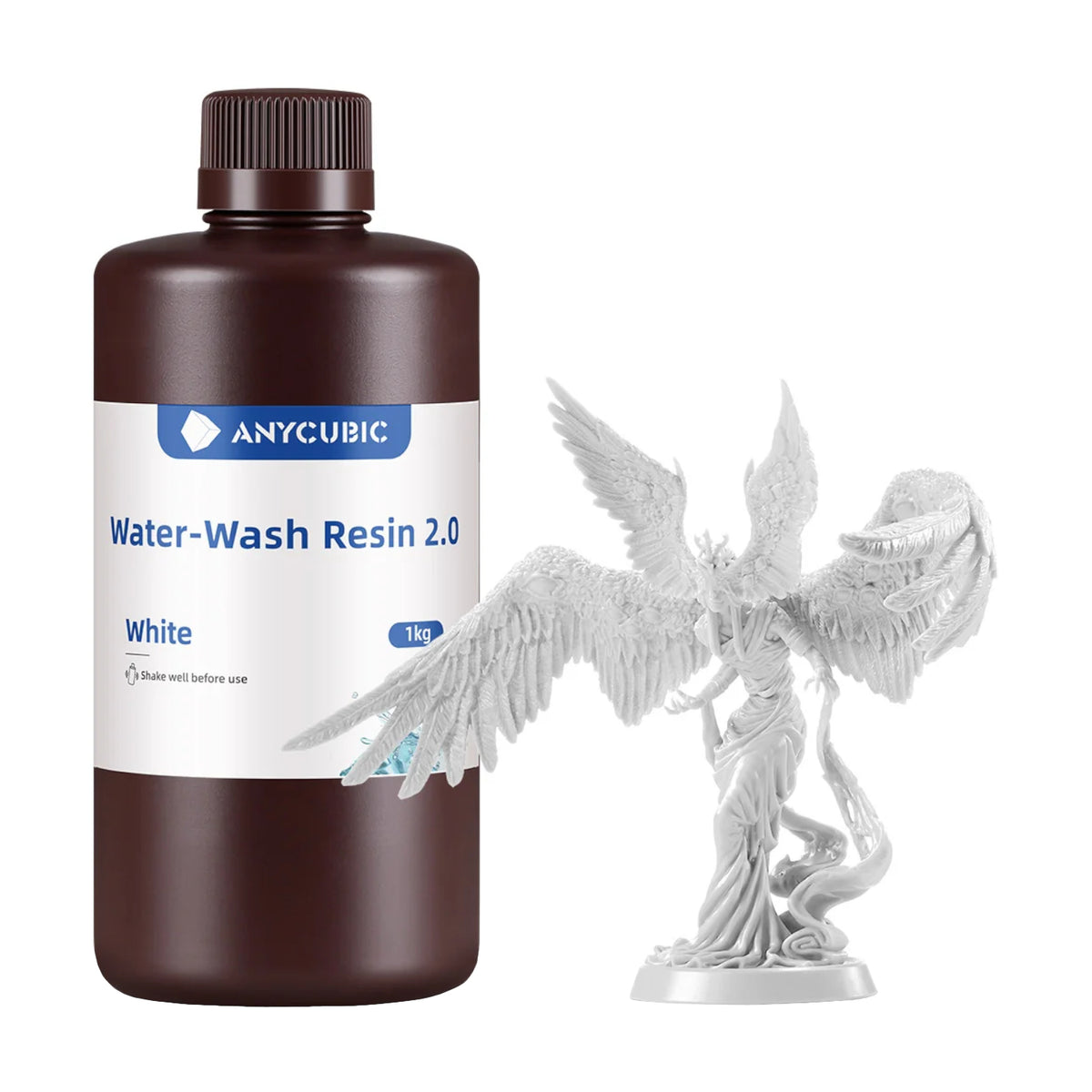 Anycubic Water Wash Resin 2.0 – White-0