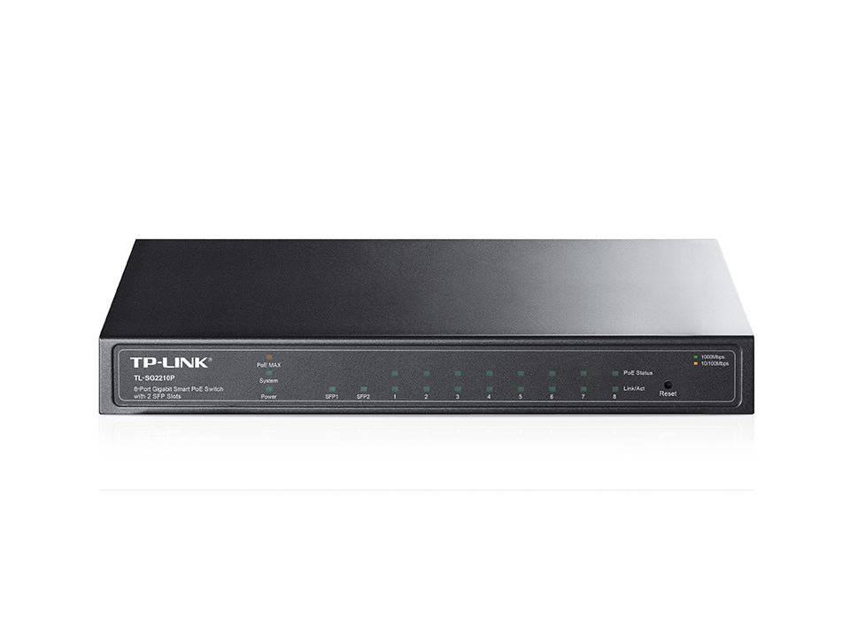 TP-Link 10 Port Gigabit Smart Managed POE Switch