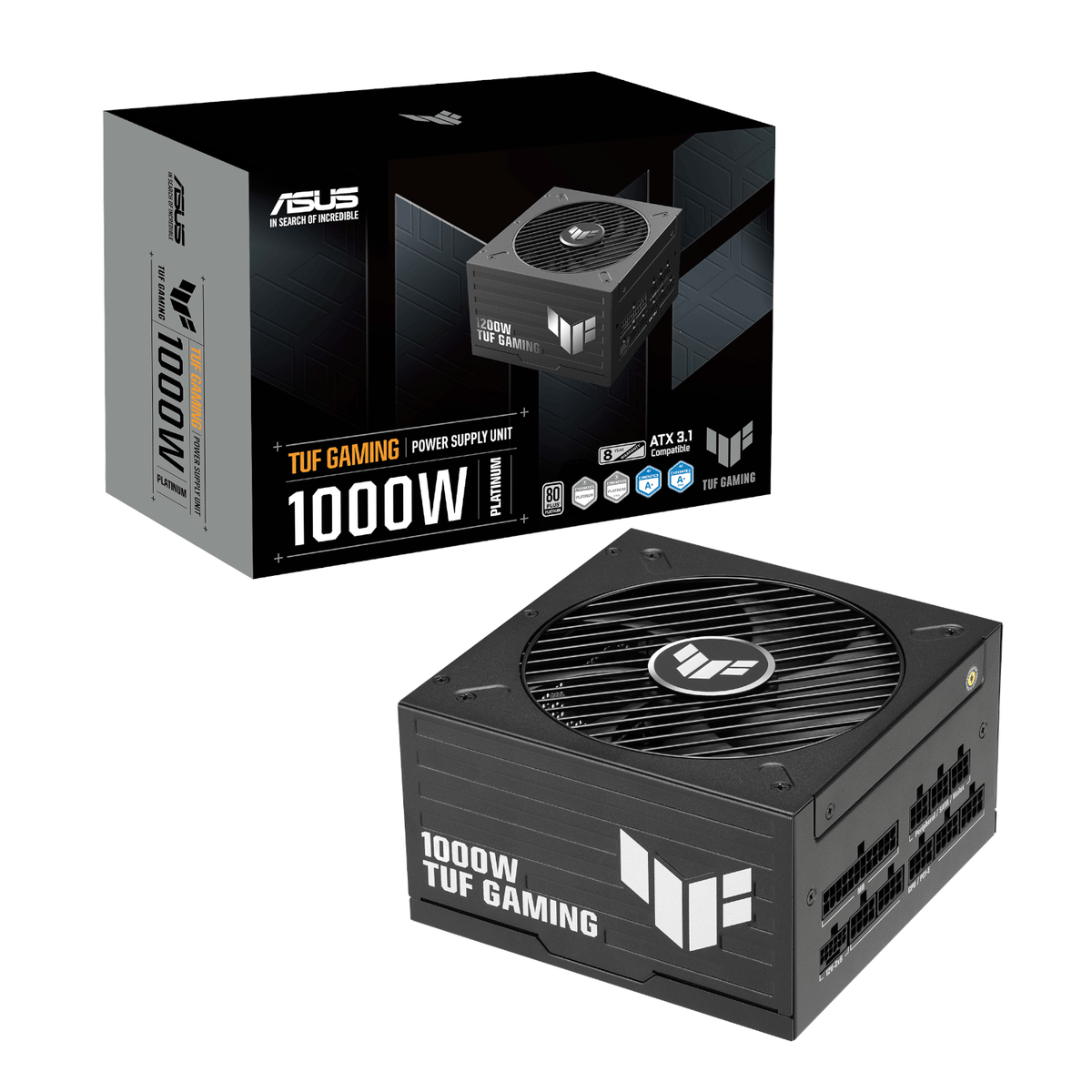 ASUS TUF Gaming 1000W 80 PLUS Platinum ATX 3.1 Modular Power Supply-0