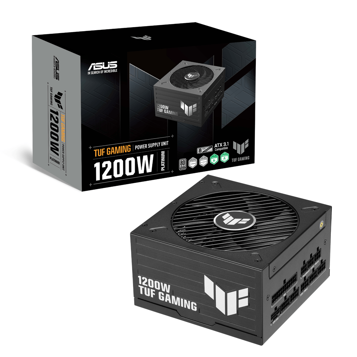 ASUS TUF Gaming 1200W 80 PLUS PLATINUM Modular Power Supply-0