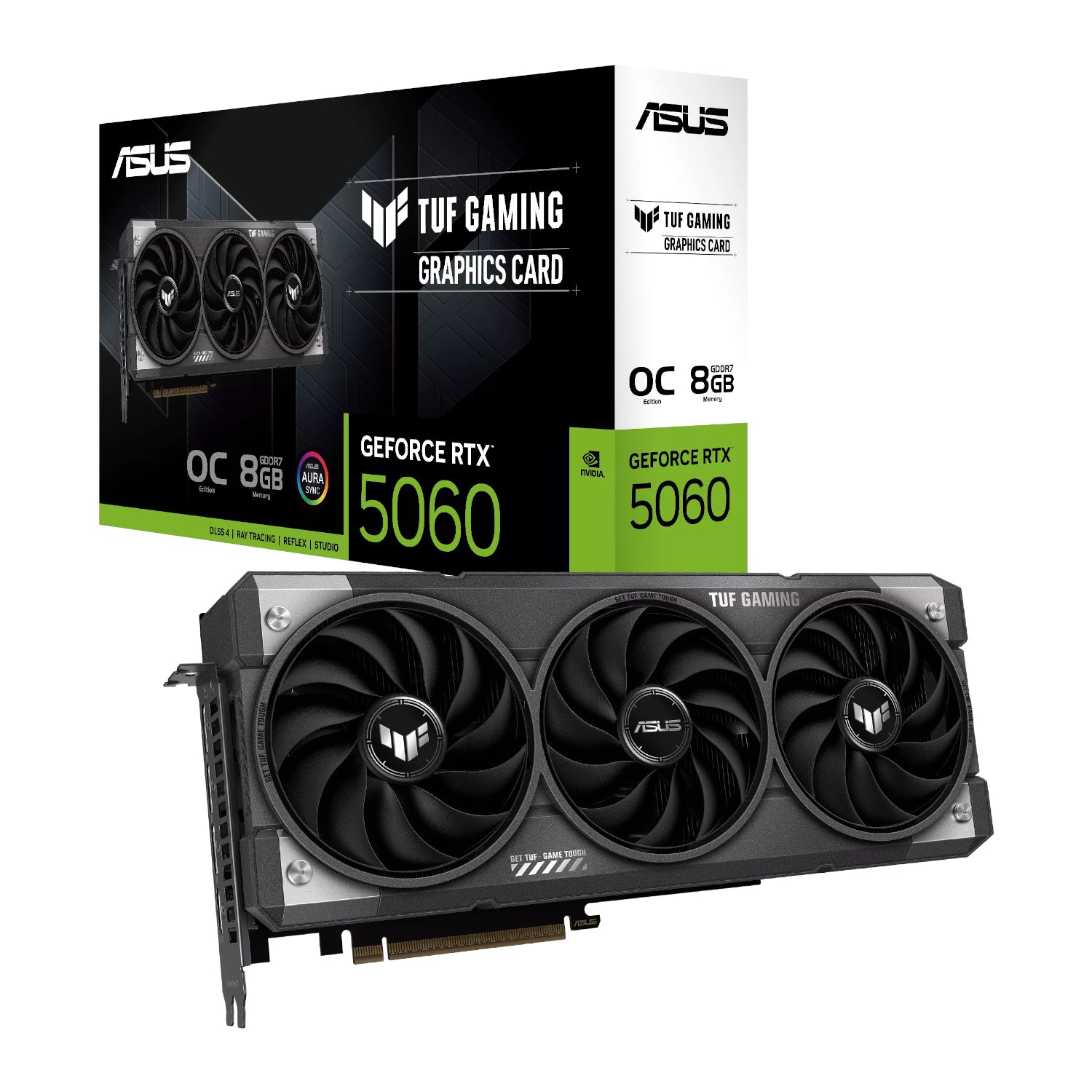 ASUS TUF Gaming GeForce RTX 5060 8GB GDDR7 OC Edition Graphics Card-0
