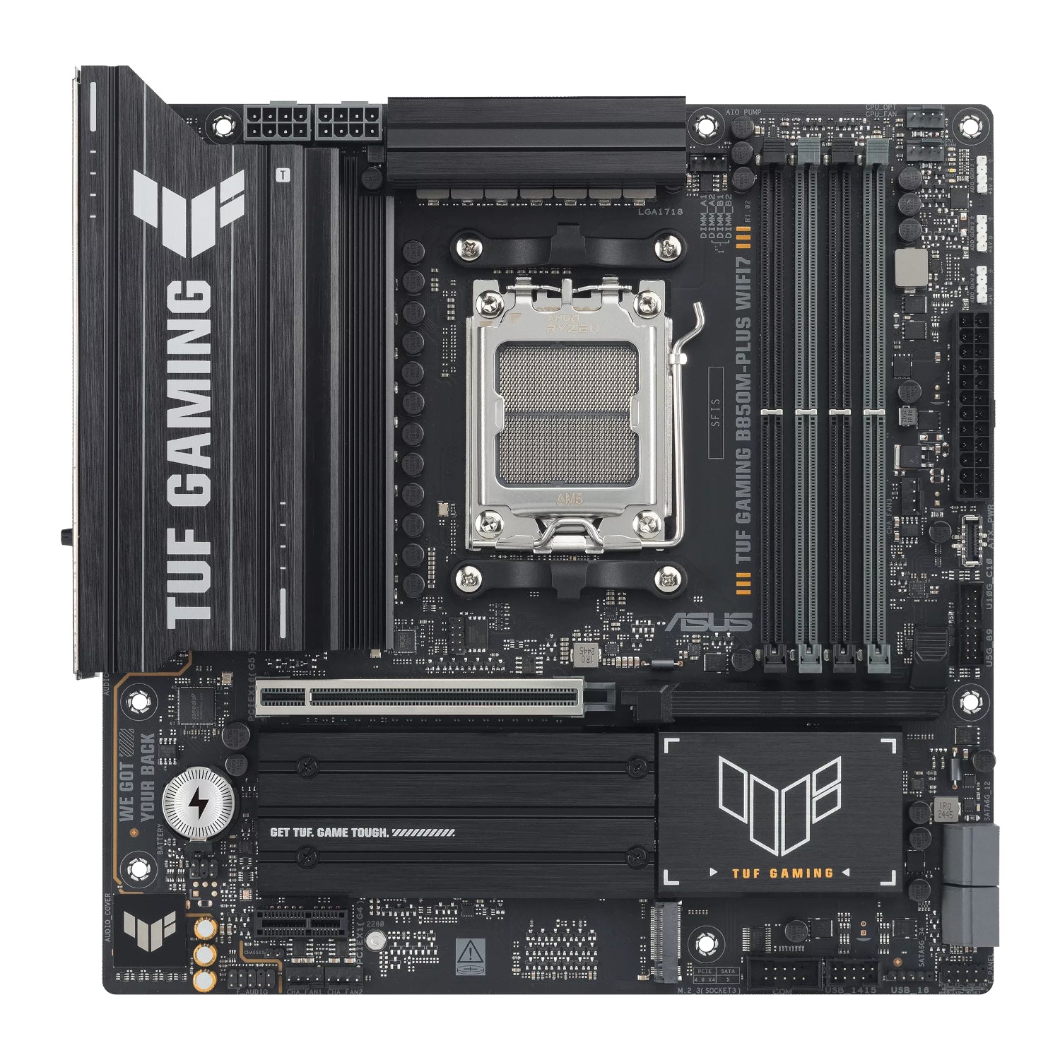 ASUS TUF Gaming B850M-Plus WIFI AMD AM5 M-ATX Gaming Motherboard-1