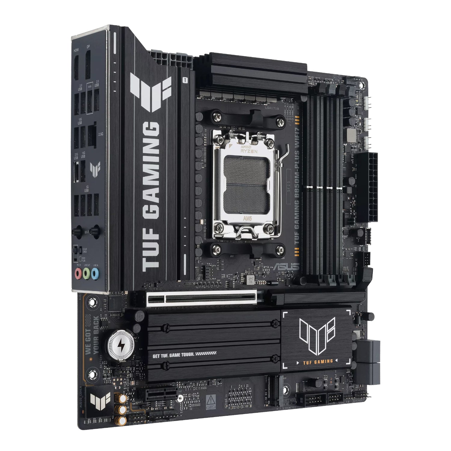 ASUS TUF Gaming B850M-Plus WIFI AMD AM5 M-ATX Gaming Motherboard-2