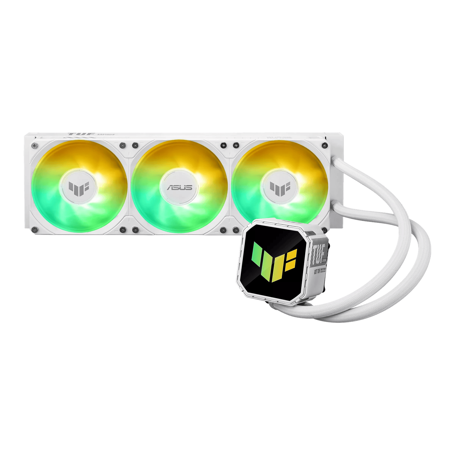ASUS TUF Gaming LC III 360 ARGB White Edition Liquid CPU Cooler-0
