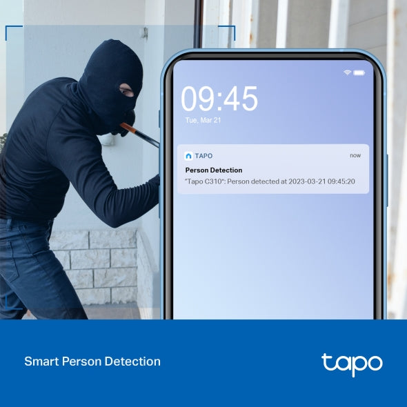 TP-Link Tapo TC65 3MP Outdoor Security Wi-Fi Camera
