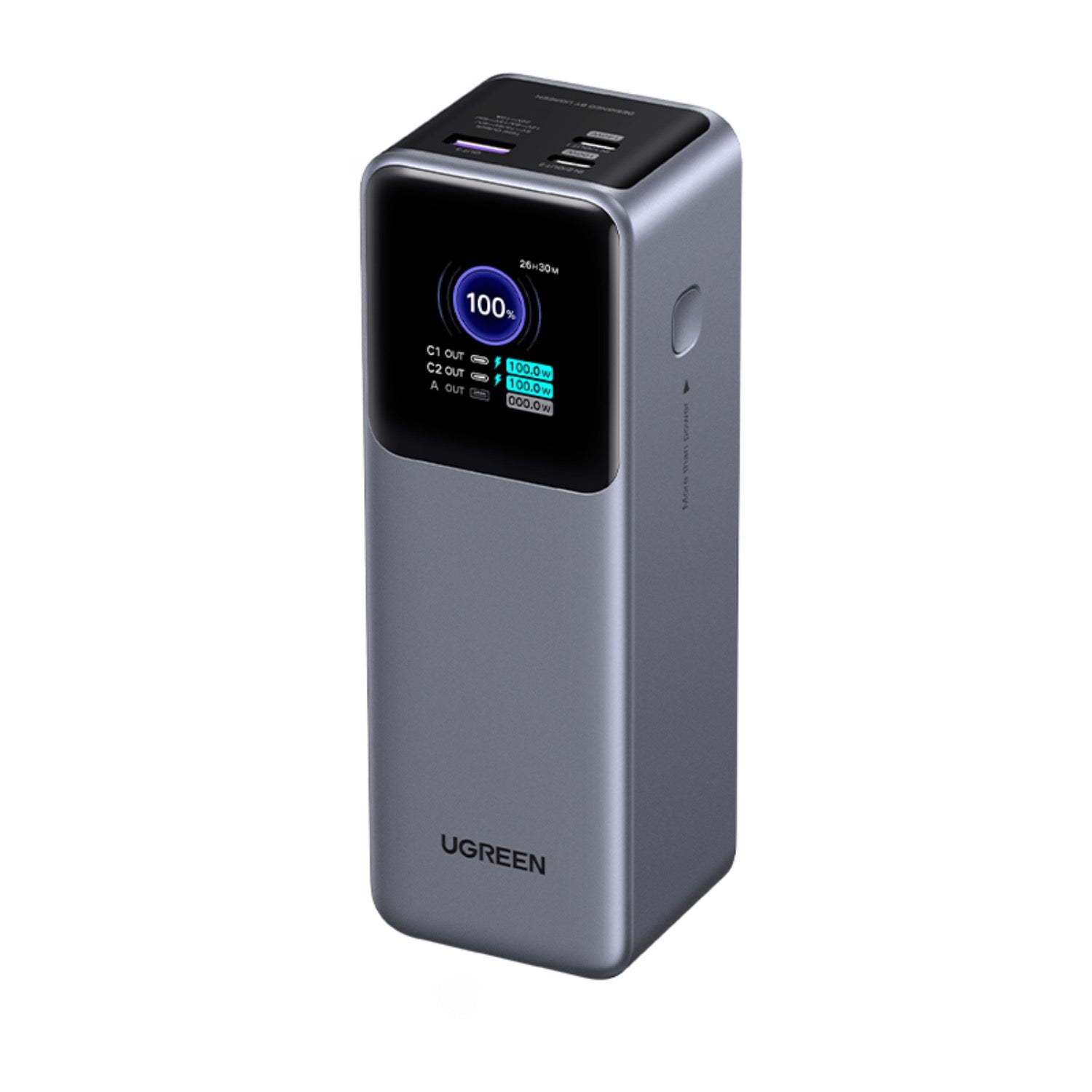 Ugreen 25000MAH PD 200W Powerbank-Grey-0