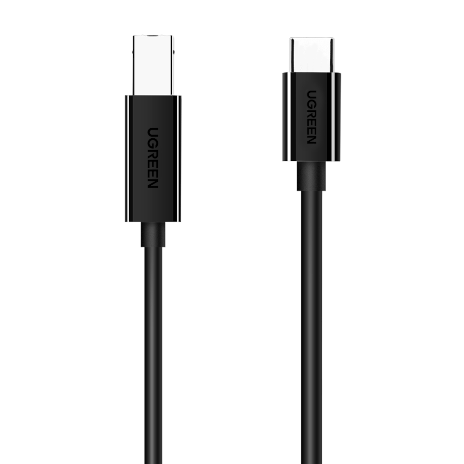 UGreen USB Type-C to B Male Printing Cable 2m - Black-1