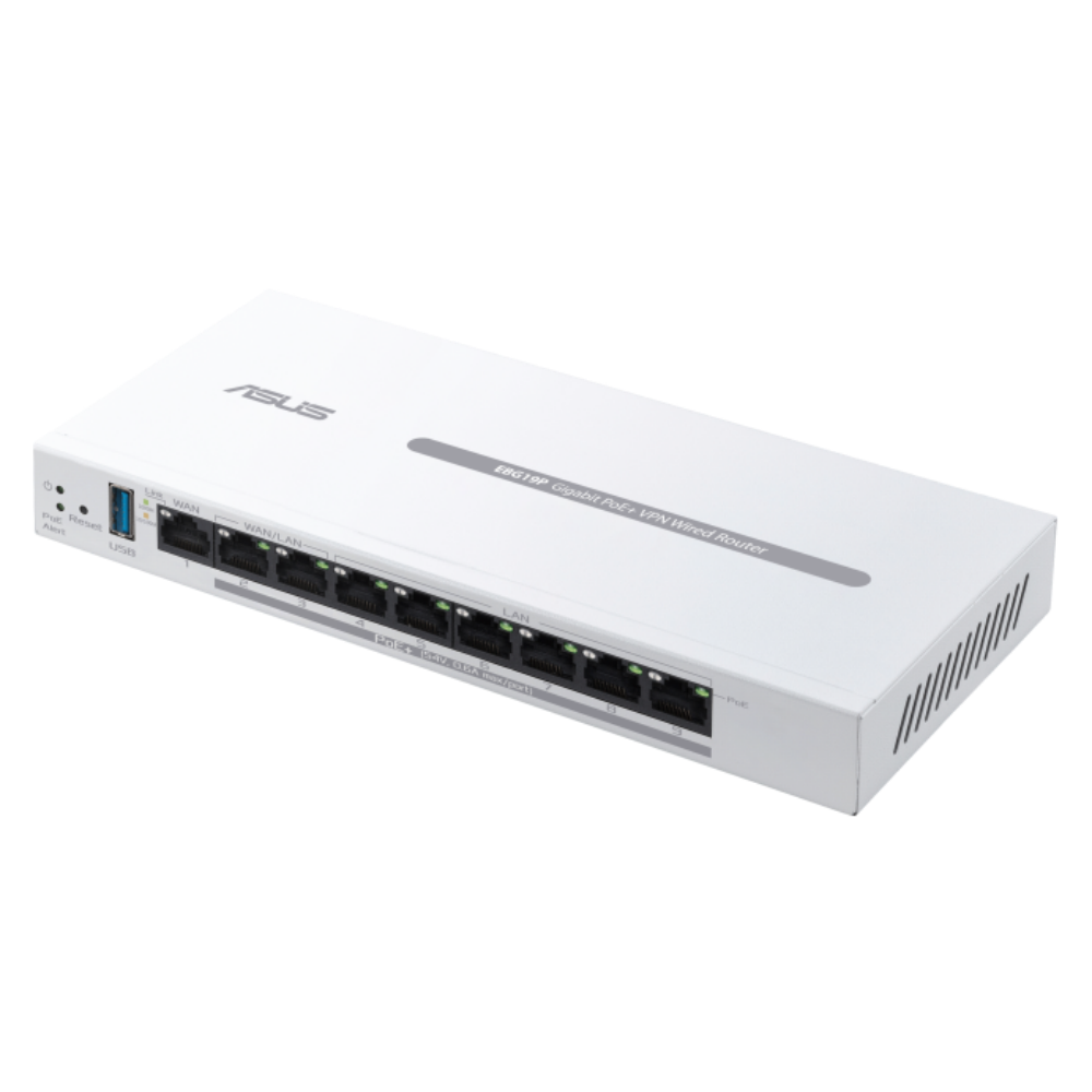 Asus ExpertWiFi Gigabit 8 PoE+ VPN Wired Router-0
