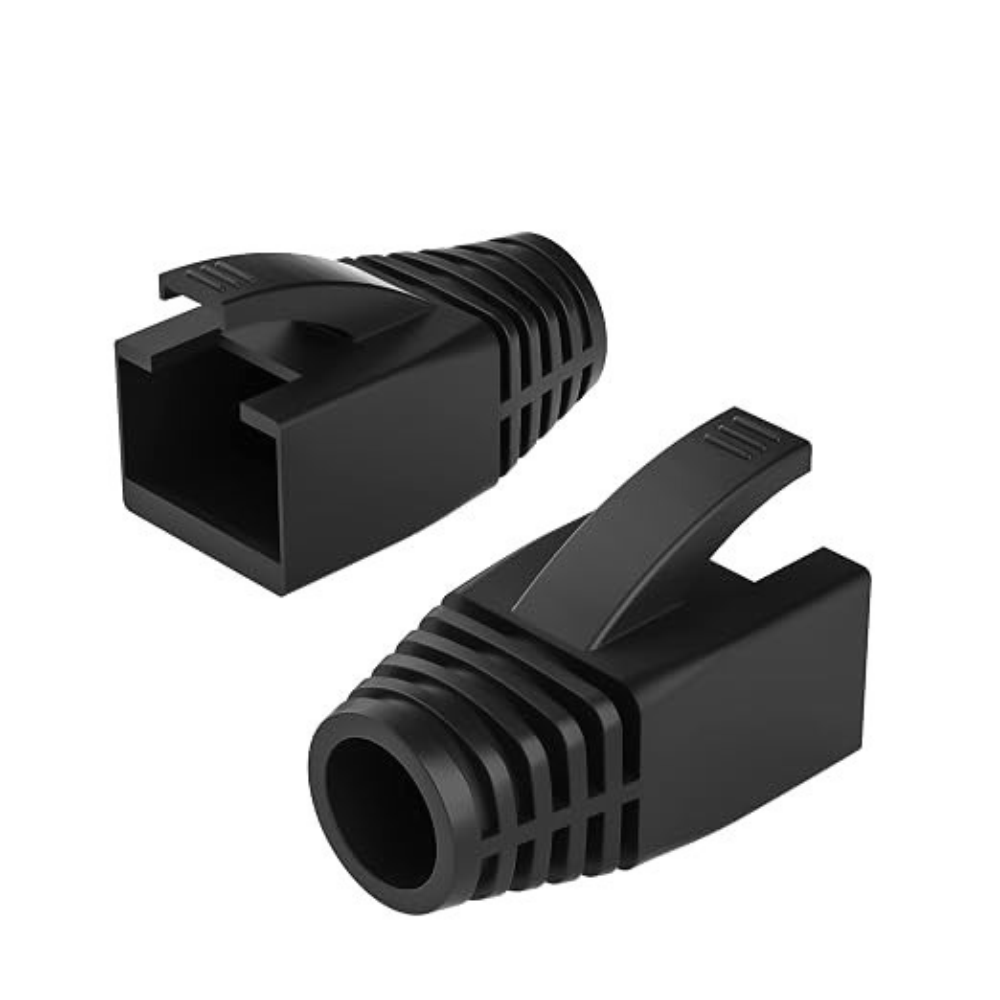 Datanet Black Boots For CAT6A Cable 7.8MM-0
