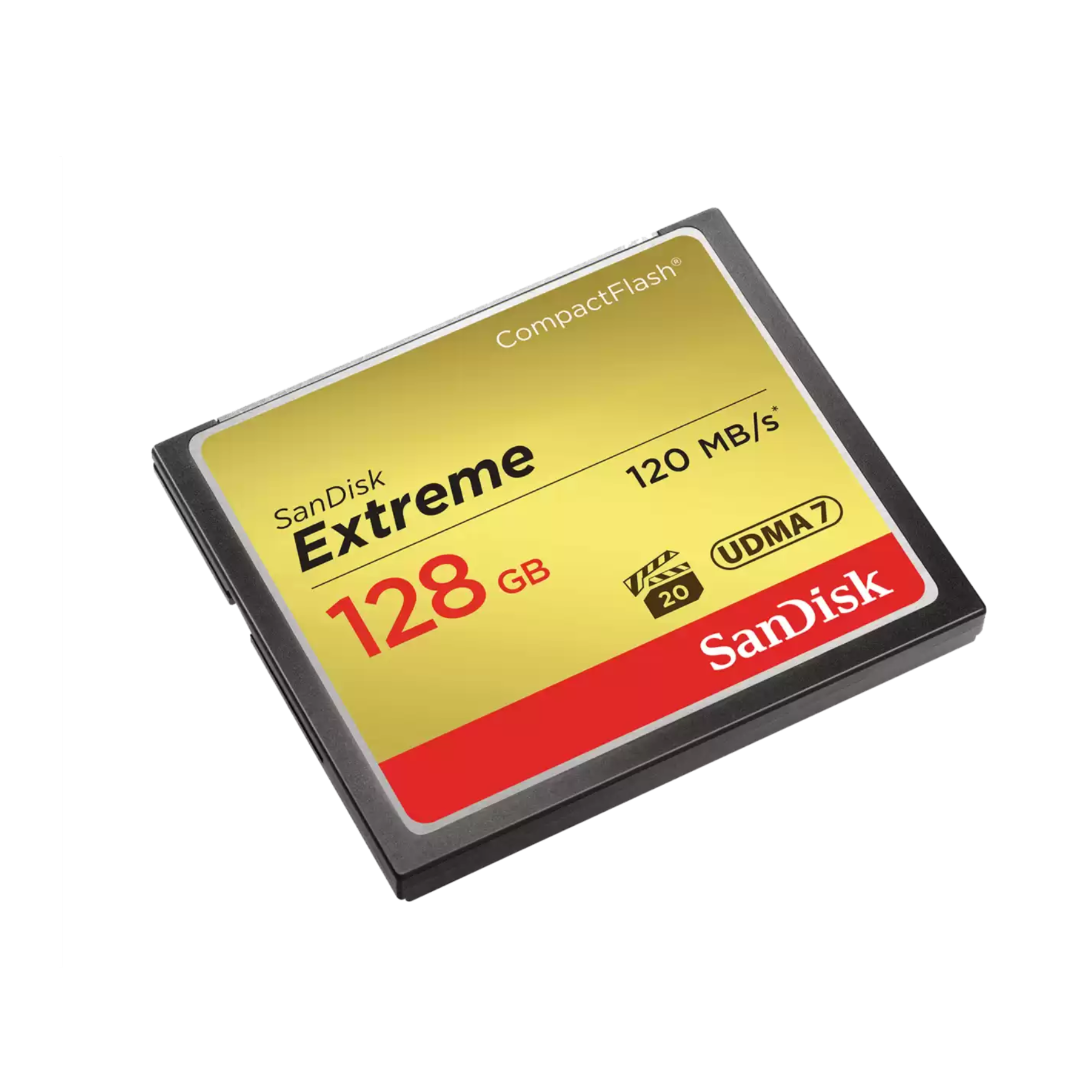 SanDisk Extreme Compact 128GB Flash Memory Card-0