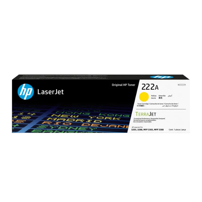 HP 222A Yellow Original LaserJet Toner Cartridge-0
