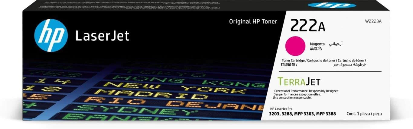 HP 222A Magenta Original LaserJet Toner Cartridge-0