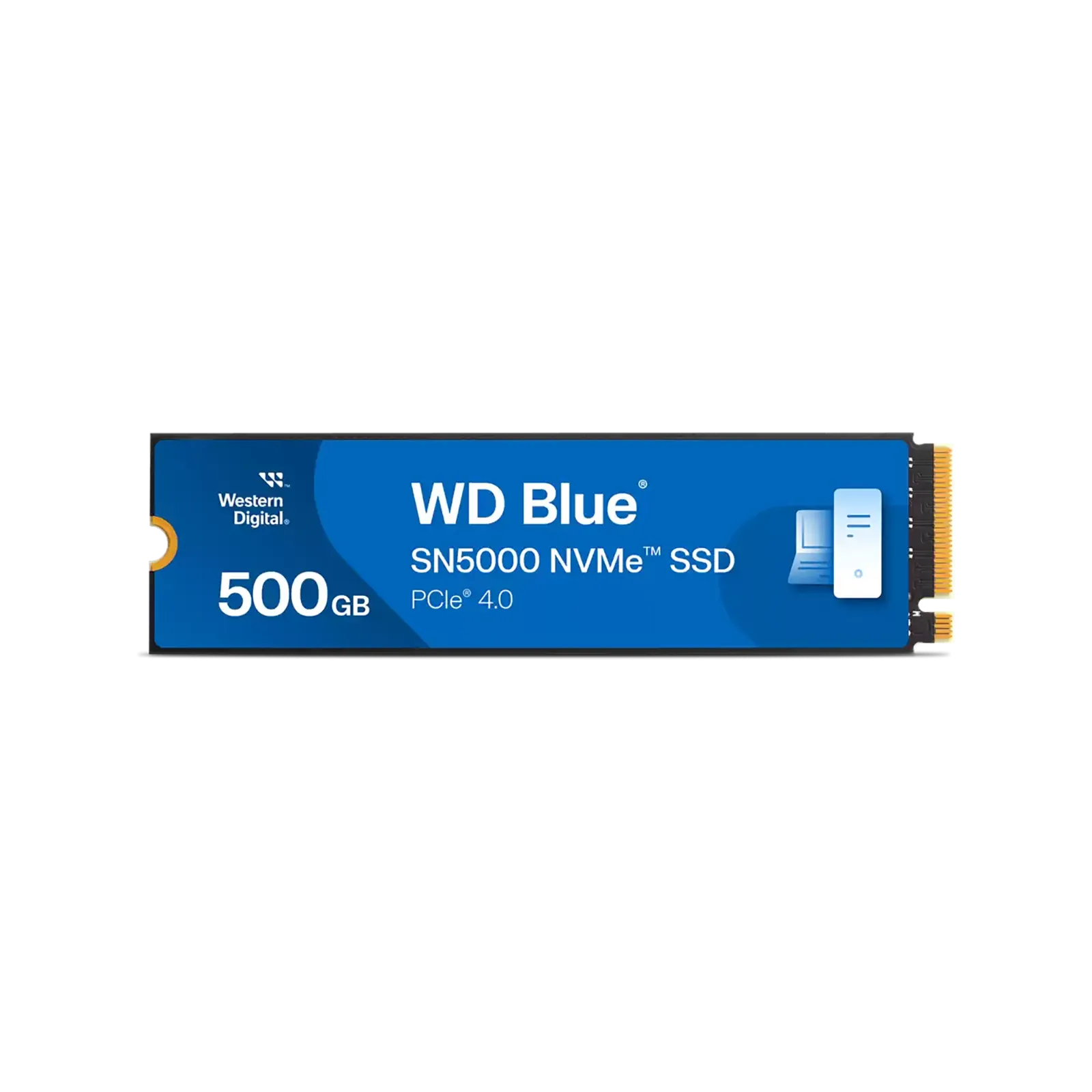 WD Blue SN5000 500GB PCIE GEN 4 M.2 3D NAND NVMe Internal SSD-0