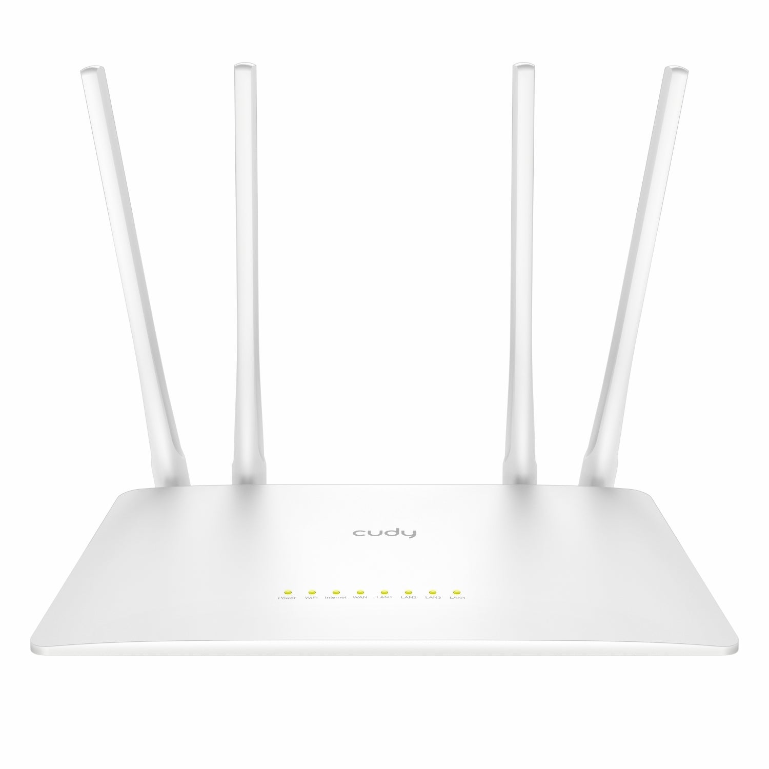 Cudy WR300S 300Mbps 5-Port Wi-Fi 4 Router – White-0