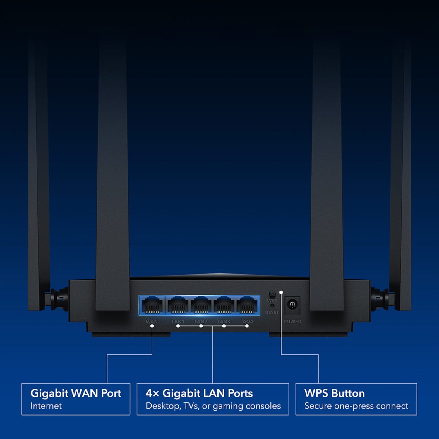 Cudy BE3600 Gigabit Wi-Fi 7 Router (WR3600)-4