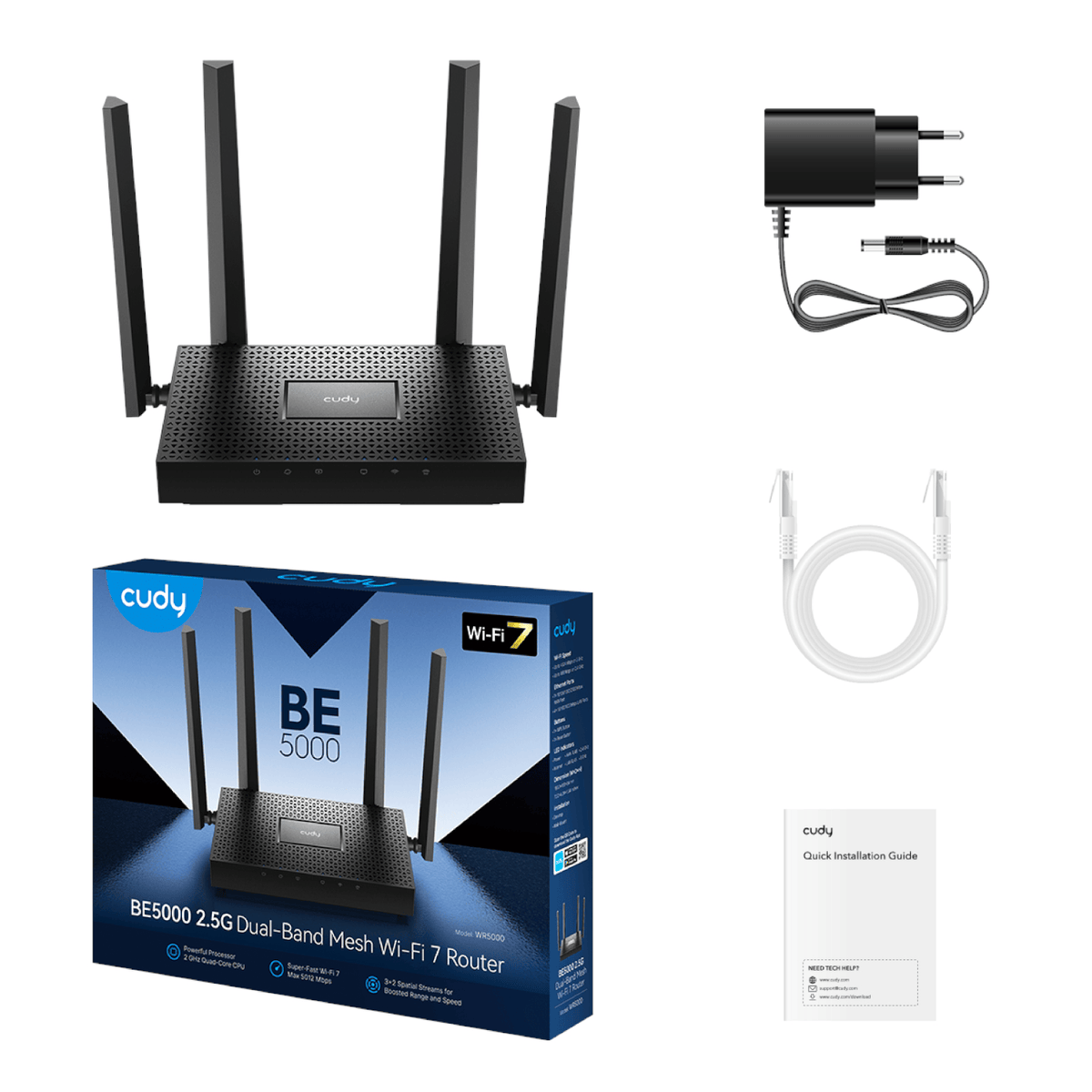 Cudy BE5000 2.5G Mesh Wi-Fi 7 Router-3
