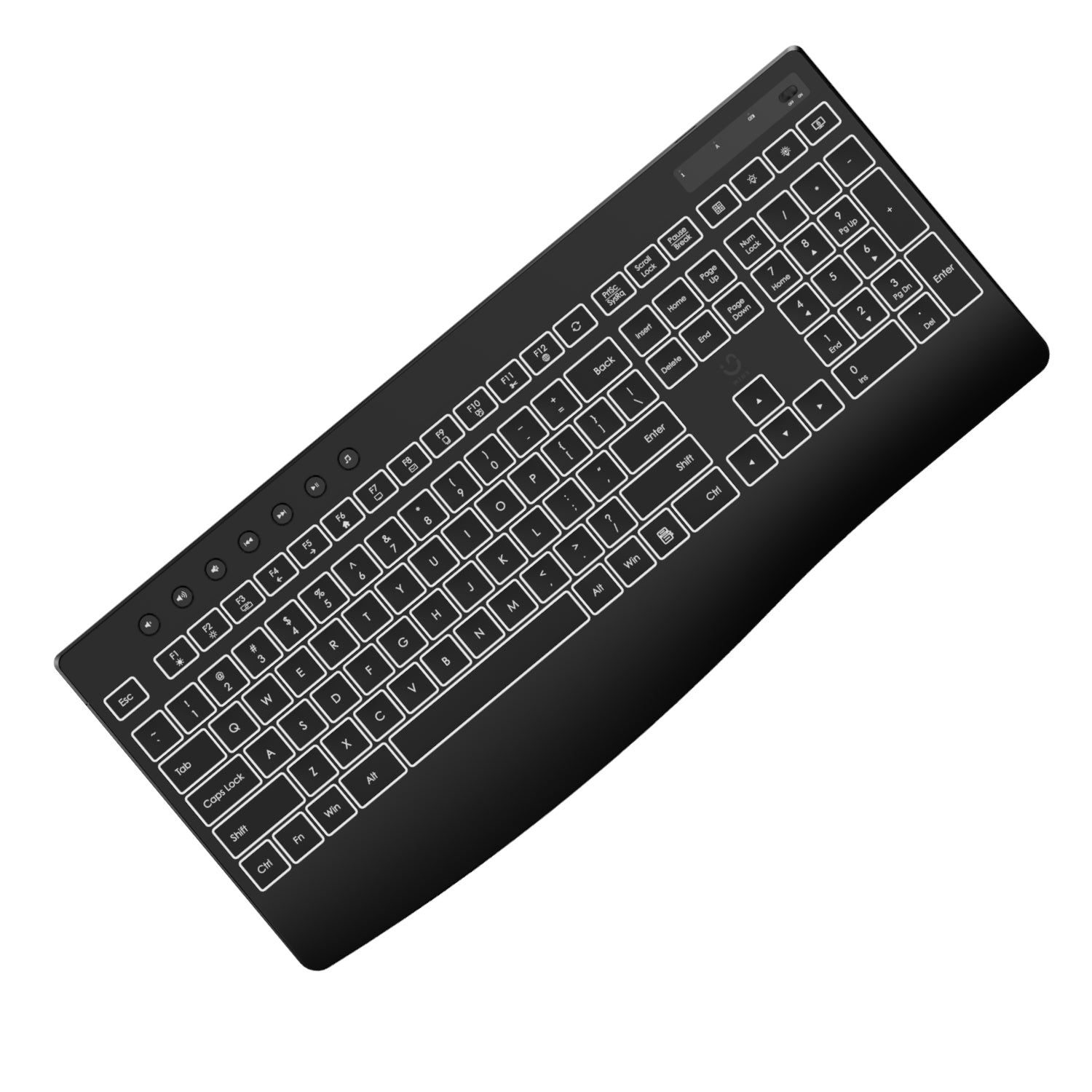 WINX DO Business Backlit Wired Keyboard and Mouse Combo-4