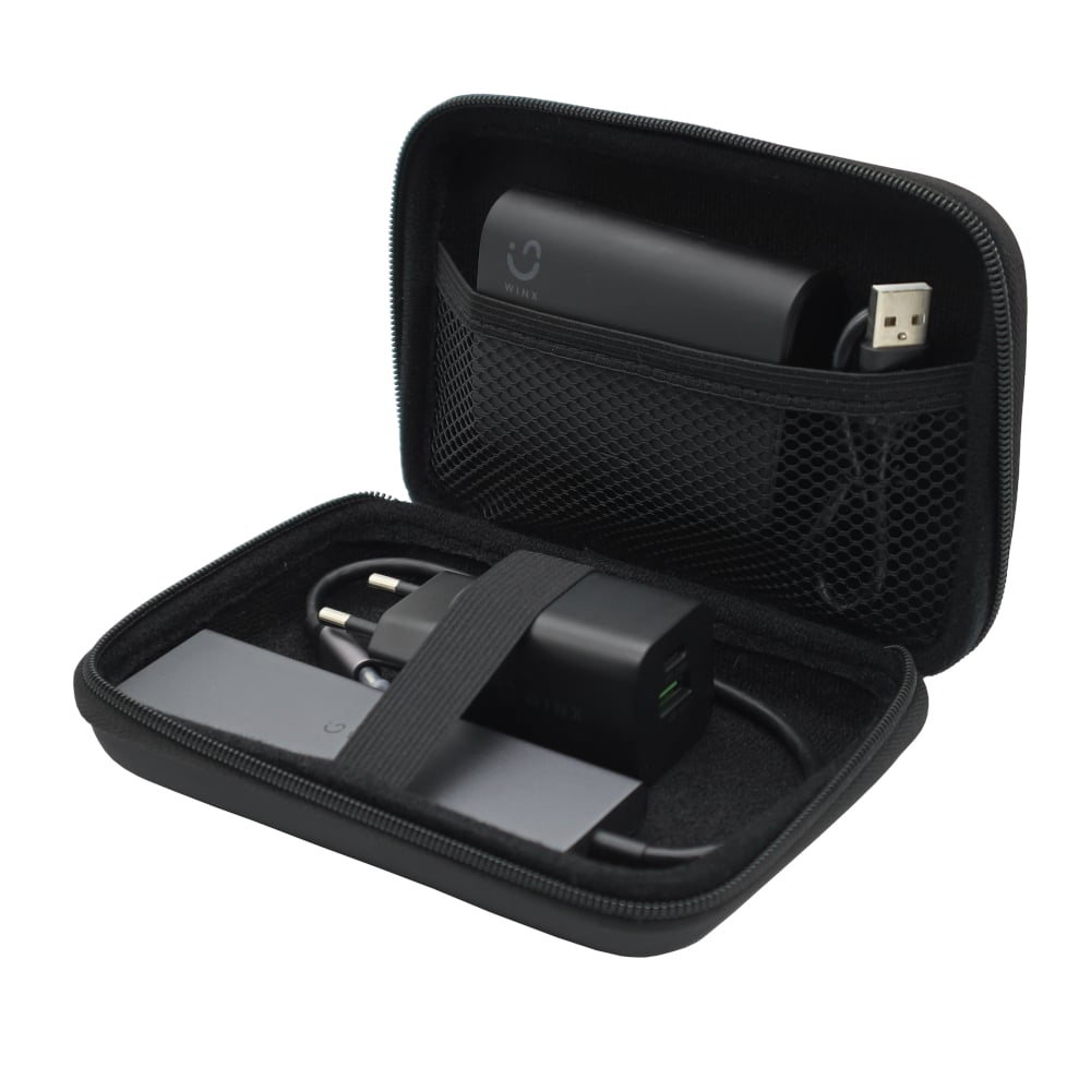 Winx Go Rugged Hardhsell Protective Carry Case - Black-2