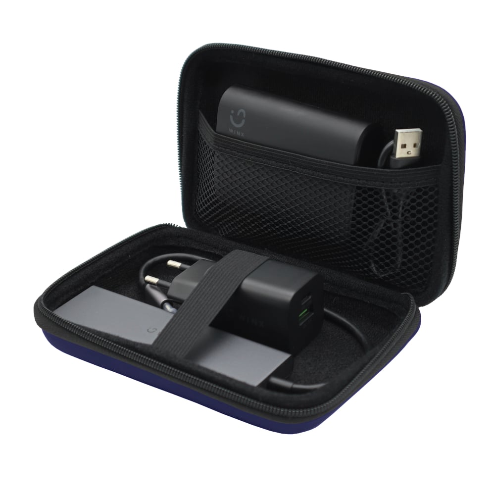 Winx Go Rugged Hardhsell Protective Carry Case - Blue-2