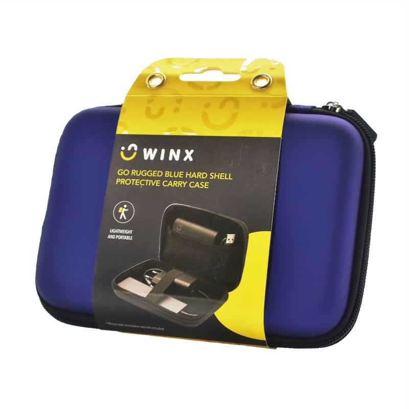 Winx Go Rugged Hardhsell Protective Carry Case - Blue-1