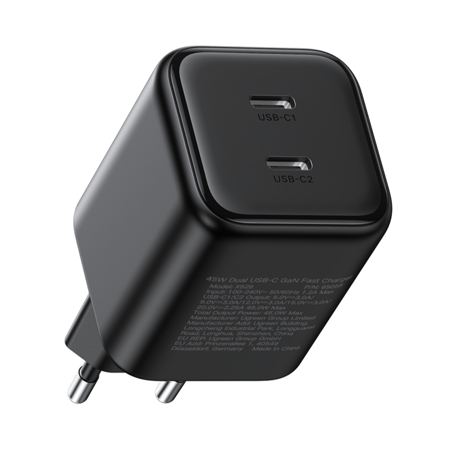 UGreen Charger USB Type-C GaN Fast 45W EU-3