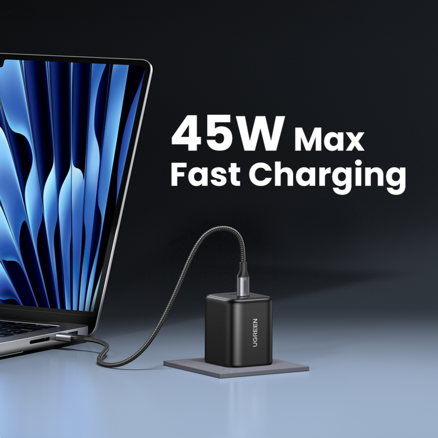 UGreen Charger USB Type-C GaN Fast 45W EU-4
