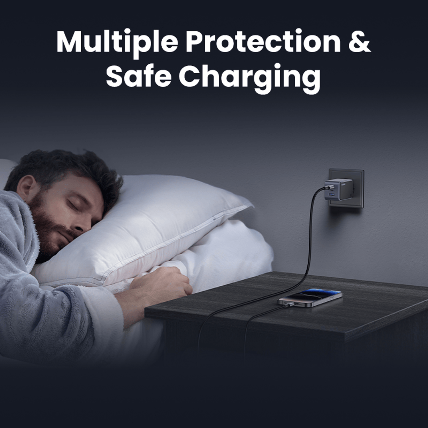 UGREEN Nexode 65W 3-Port Charger-3