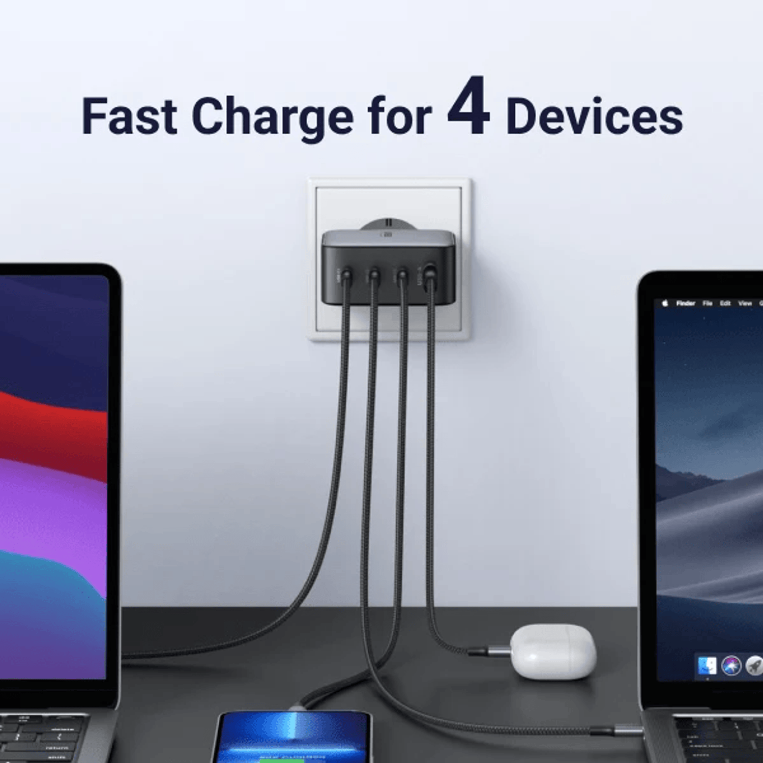 UGreen GaN X100 5-Port 100W Fast Charger-4