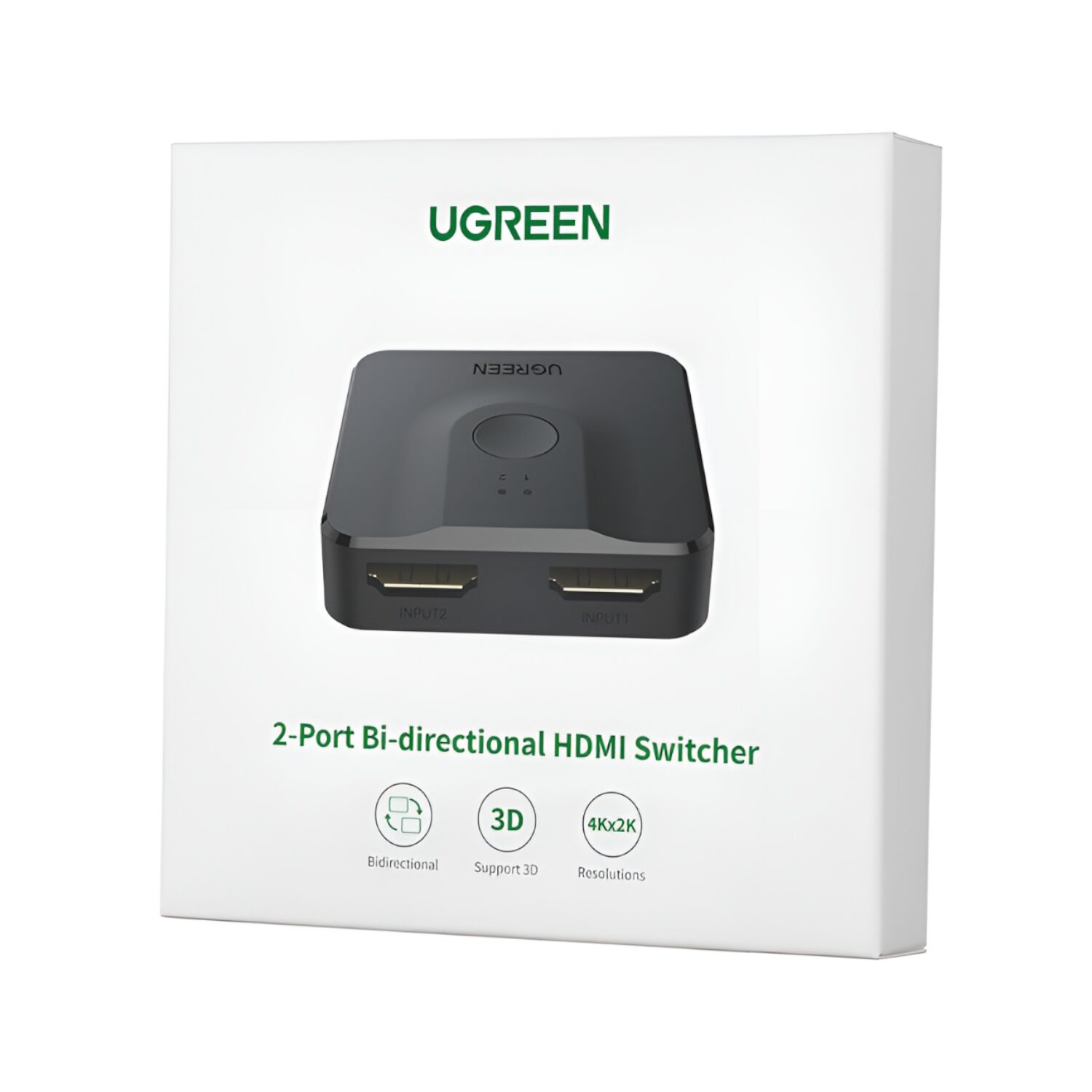 UGREEN CM217-50966 2-in-1 Bi-Directional 4K HDMI Switcher - Black-4
