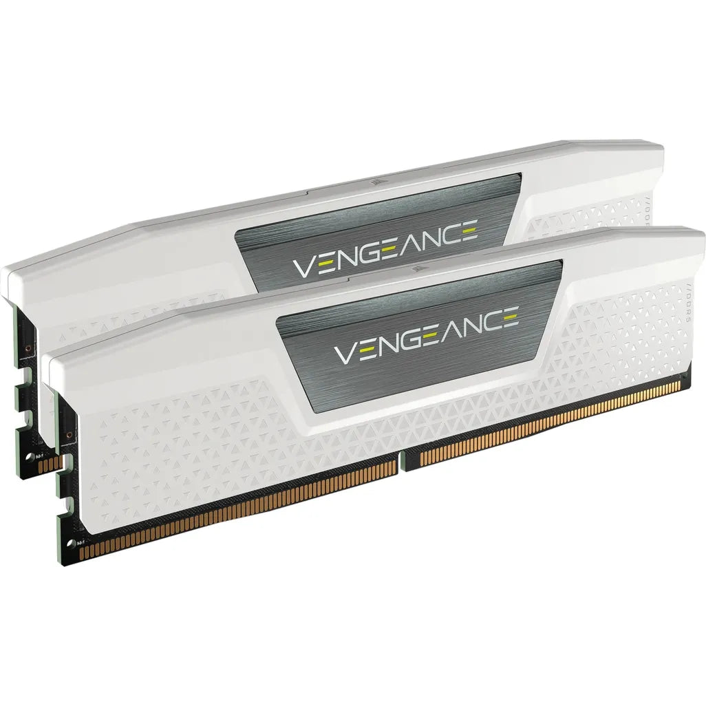 Corsair VENGEANCE DDR5 32GB (2 x 16GB) DDR5 6000 CL36-44-44-96 1.35V Intel XMP & AMD EXPO - White