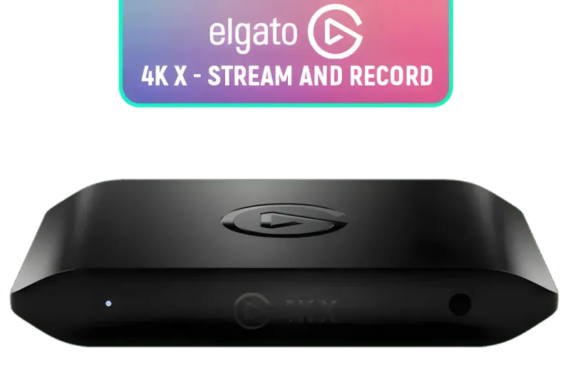 Game Capture 4K X (external device with USB)
