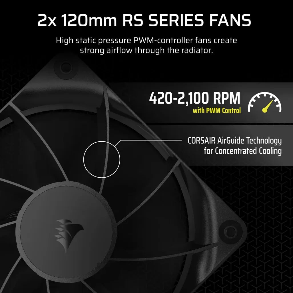 CORSAIR NAUTILUS 240; 240mm Radiator; Liquid CPU Cooler