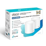 TP-Link Deco X50(2-Pack) AX3000 Whole Home Mesh Wi-Fi 6 System