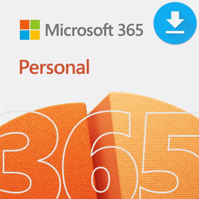 Microsoft 365 Personal- Download. 1 Yr  Subscription Africa Only.  Min OS Windows 8 - EP2-32312.