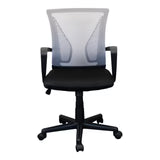 Simone Mid Back Office Chair Grey