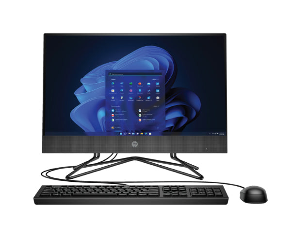 HP ProOne 200 G4 -  Core i3-1215U 8GB 1D DDR4  512GB PCIe NVMe SSD 21.5 inch AG FHD LED UWVA 250 LCD Panel  Win 11 Pro 64 USB K+M DVD-WR Realtek 8821CE AC 1x1 BT 4.2 LE WW WLAN 5MP WebCam Iron Gray 1 Year NBD Onsite-0