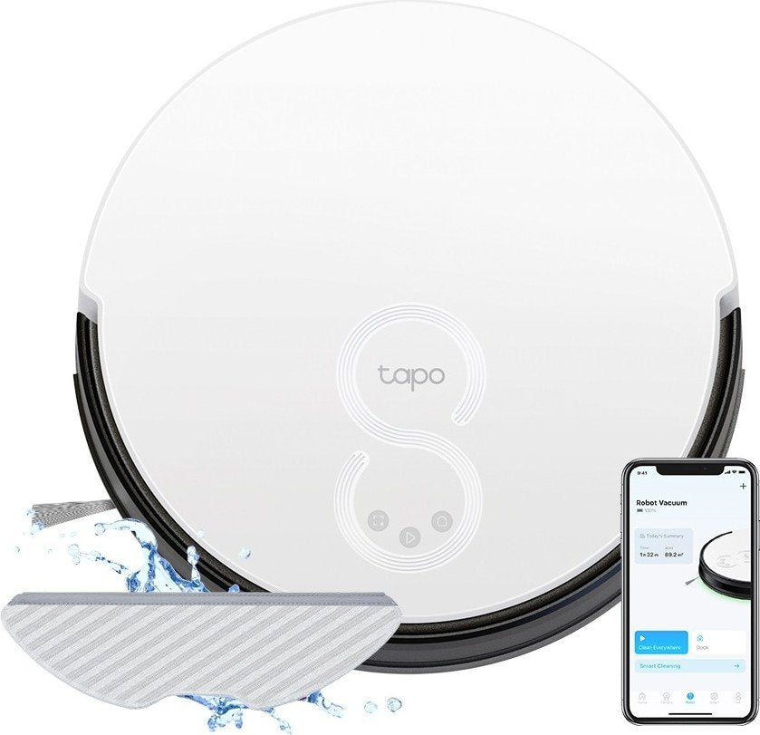 TP-Link Tapo RV10 Robot Vacuum and Mop Gyroscope 2600 mAh 300 ml