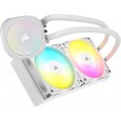 CORSAIR NAUTILUS 240 ARGB White; 240mm Radiator; Liquid CPU Cooler